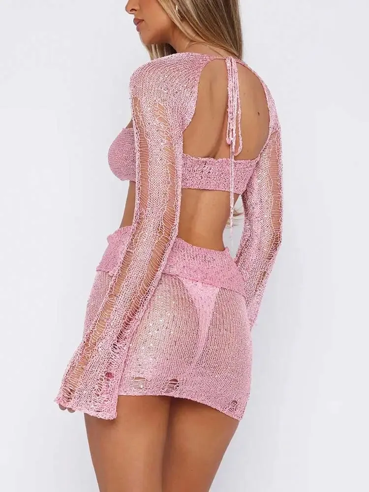 Polly Pocket Skirt Set