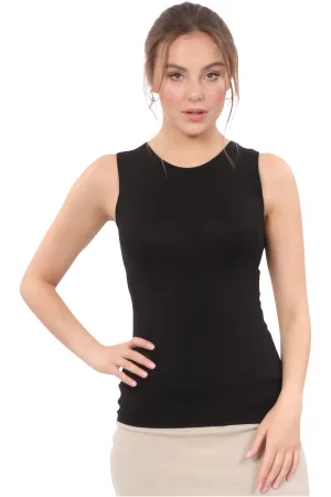 Premium Sleeveless Layering Tank Top with Full Shoulder Coverage