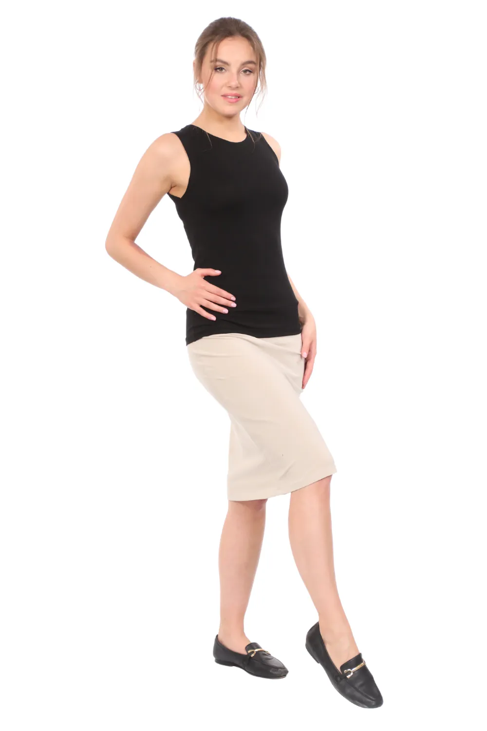 Premium Sleeveless Layering Tank Top with Full Shoulder Coverage