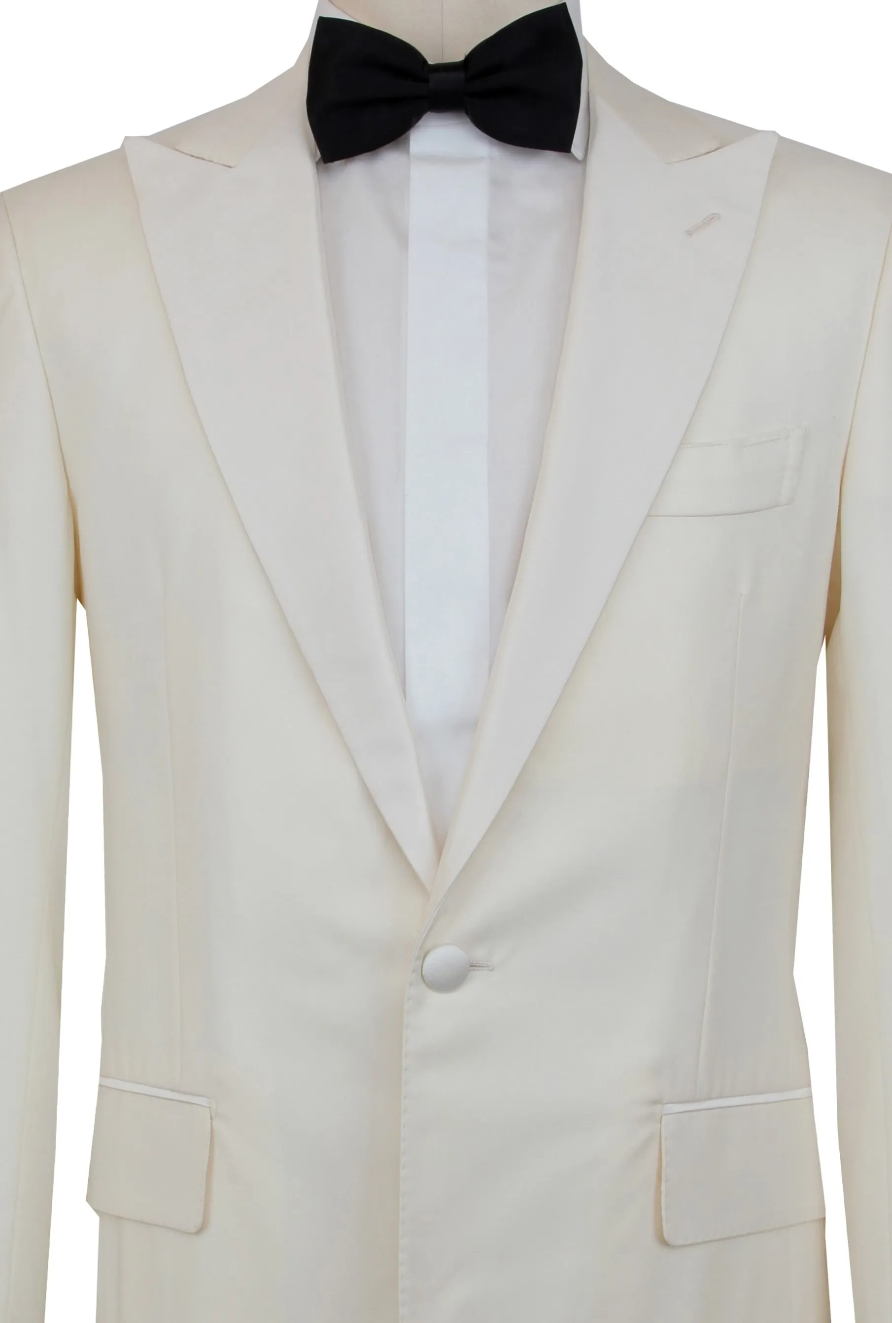 Principe d'Eleganza Cream Tuxedo Jacket
