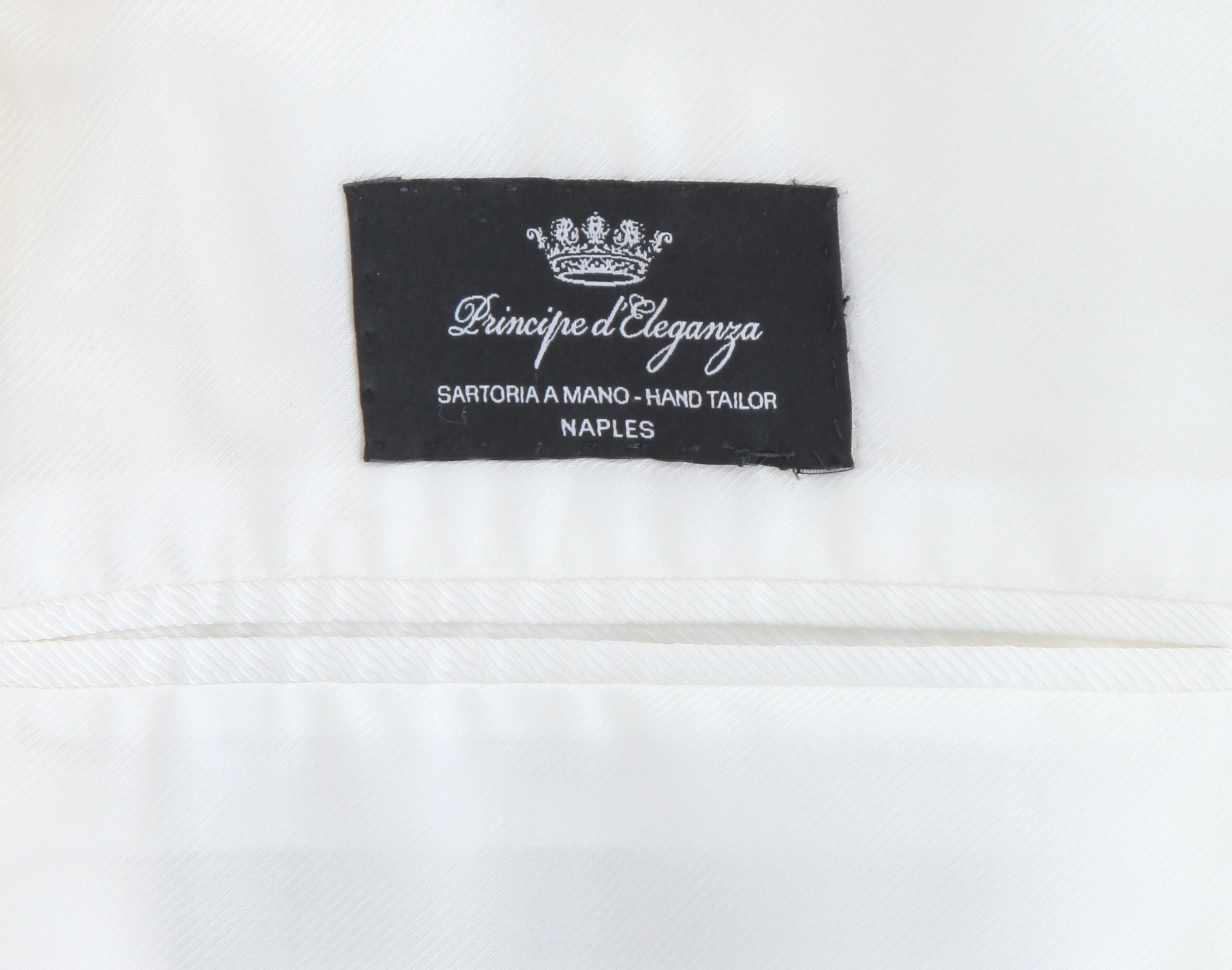 Principe d'Eleganza Cream Tuxedo Jacket