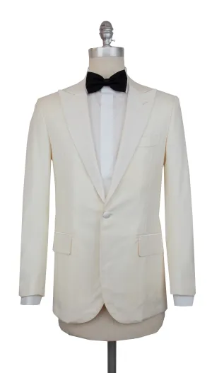 Principe d'Eleganza Cream Tuxedo Jacket