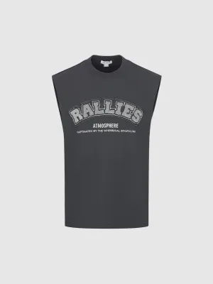 Printed Sleeveless T-Shirts