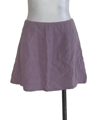 Purple Textured Skirt