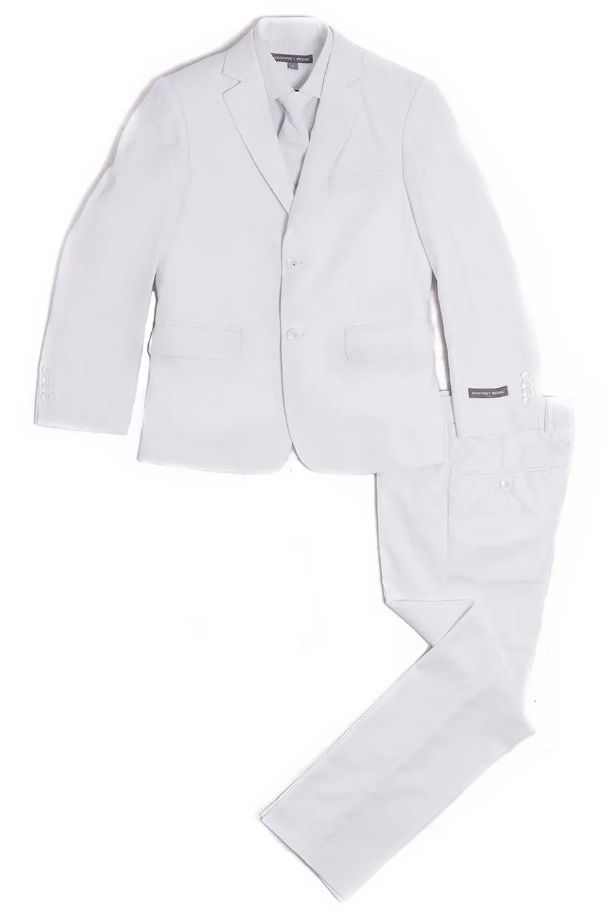 "Austin" Kids White 5-Piece Suit