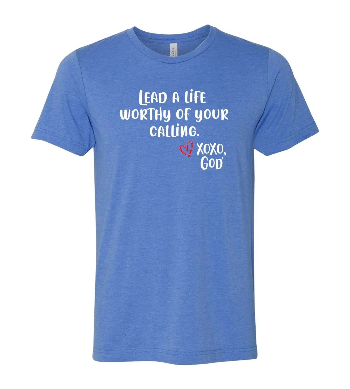"Food For His Children" Unisex Tee - Lead a life worthy of your calling.