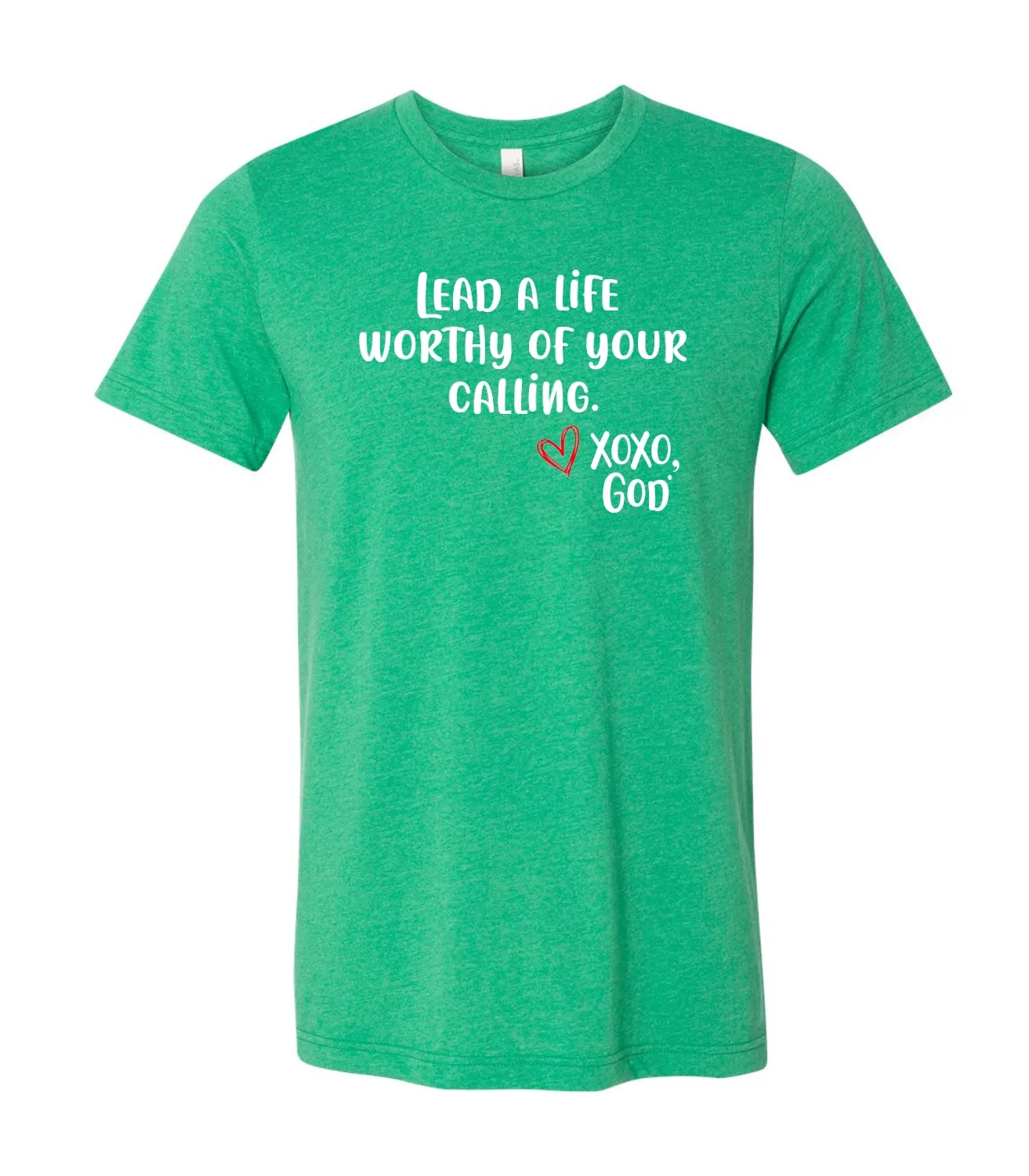 "Food For His Children" Unisex Tee - Lead a life worthy of your calling.