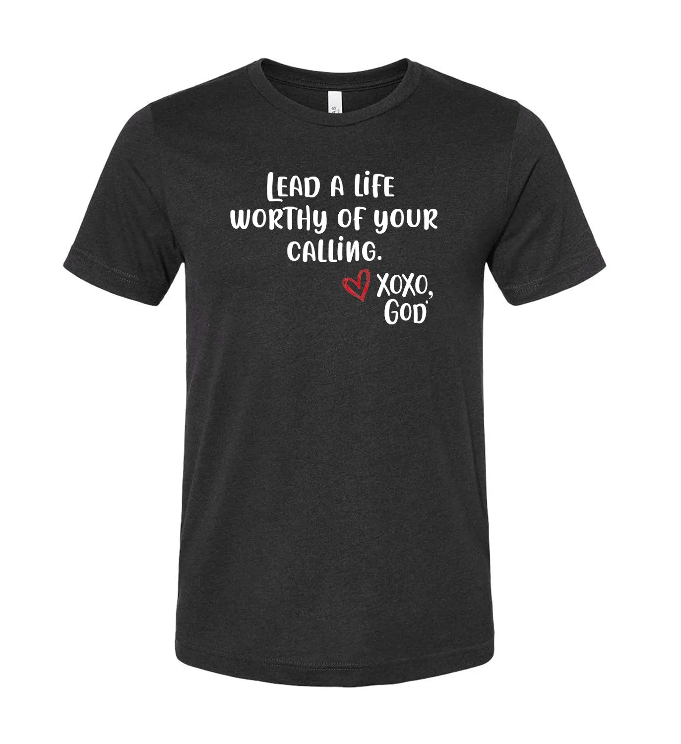 "Food For His Children" Unisex Tee - Lead a life worthy of your calling.