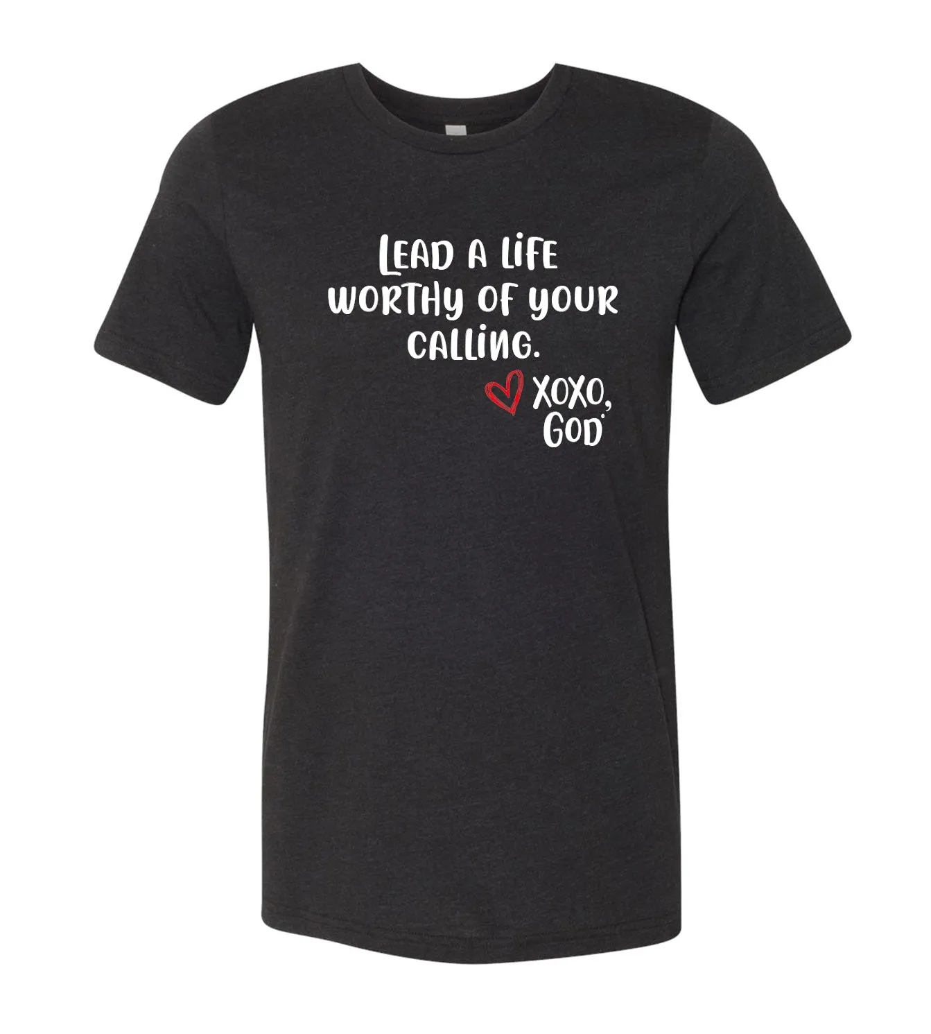 "Food For His Children" Unisex Tee - Lead a life worthy of your calling.