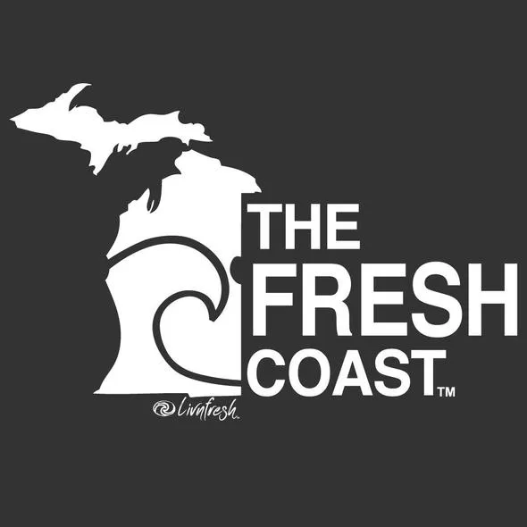 "Fresh Coast" Relaxed Fit Stonewashed Long Sleeve Unisex T-Shirt