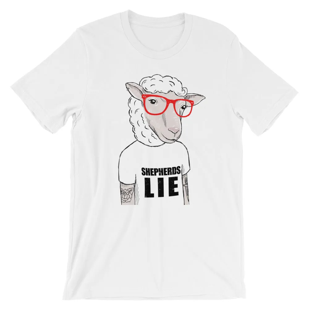 "Shepherds Lie" Mens T-Shirt