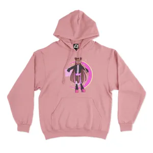 "Top Star Student" Basic Hoodie Light Pink