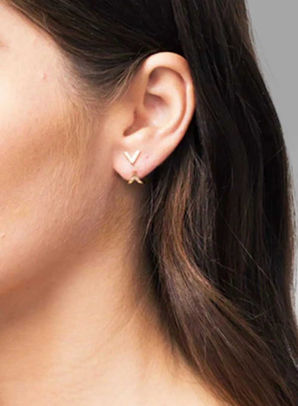 RACHEL KATZ | Dagger Studs With Ear Jackets