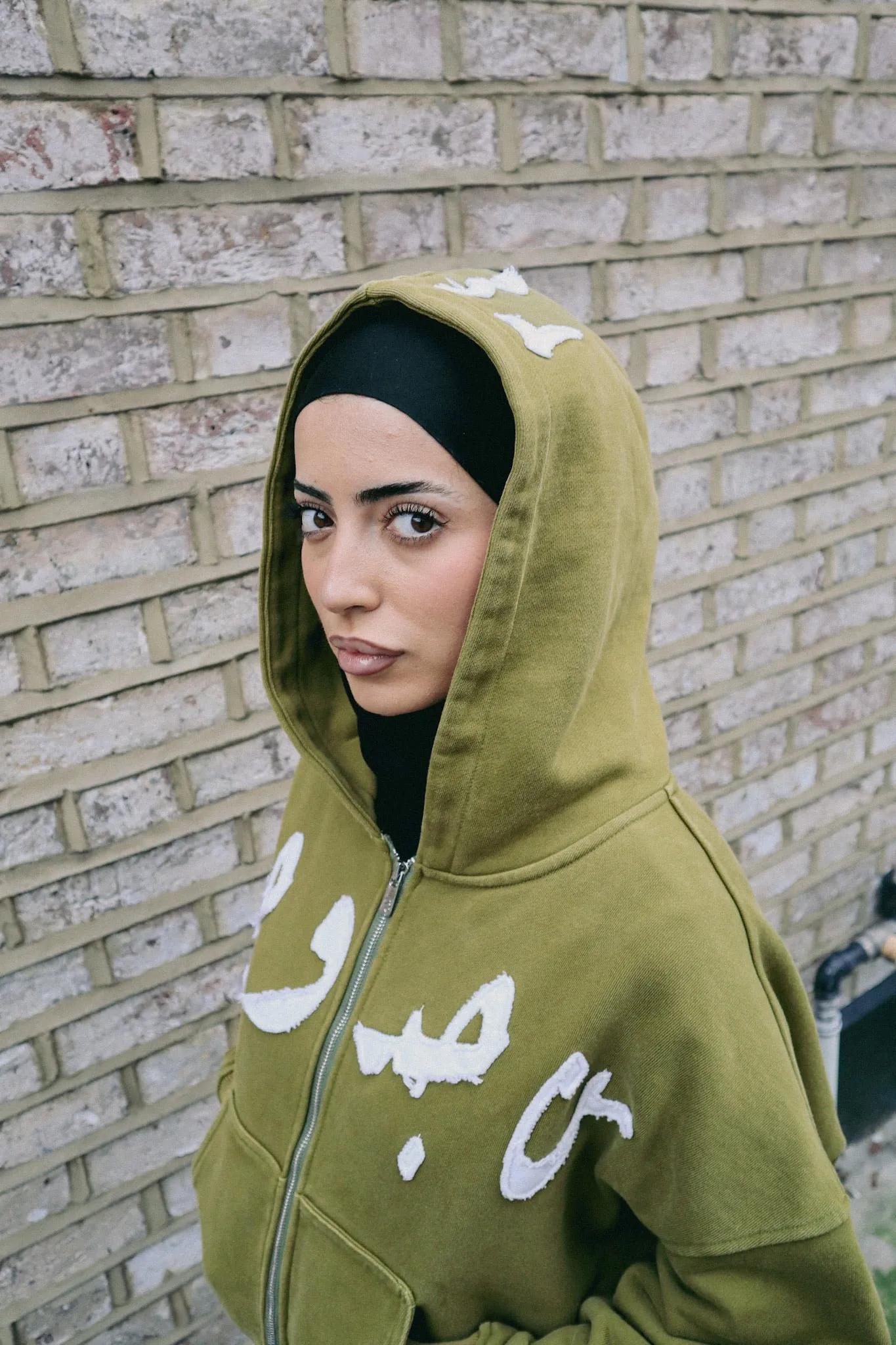 RAYHAN PATCHWORK ZIP UP