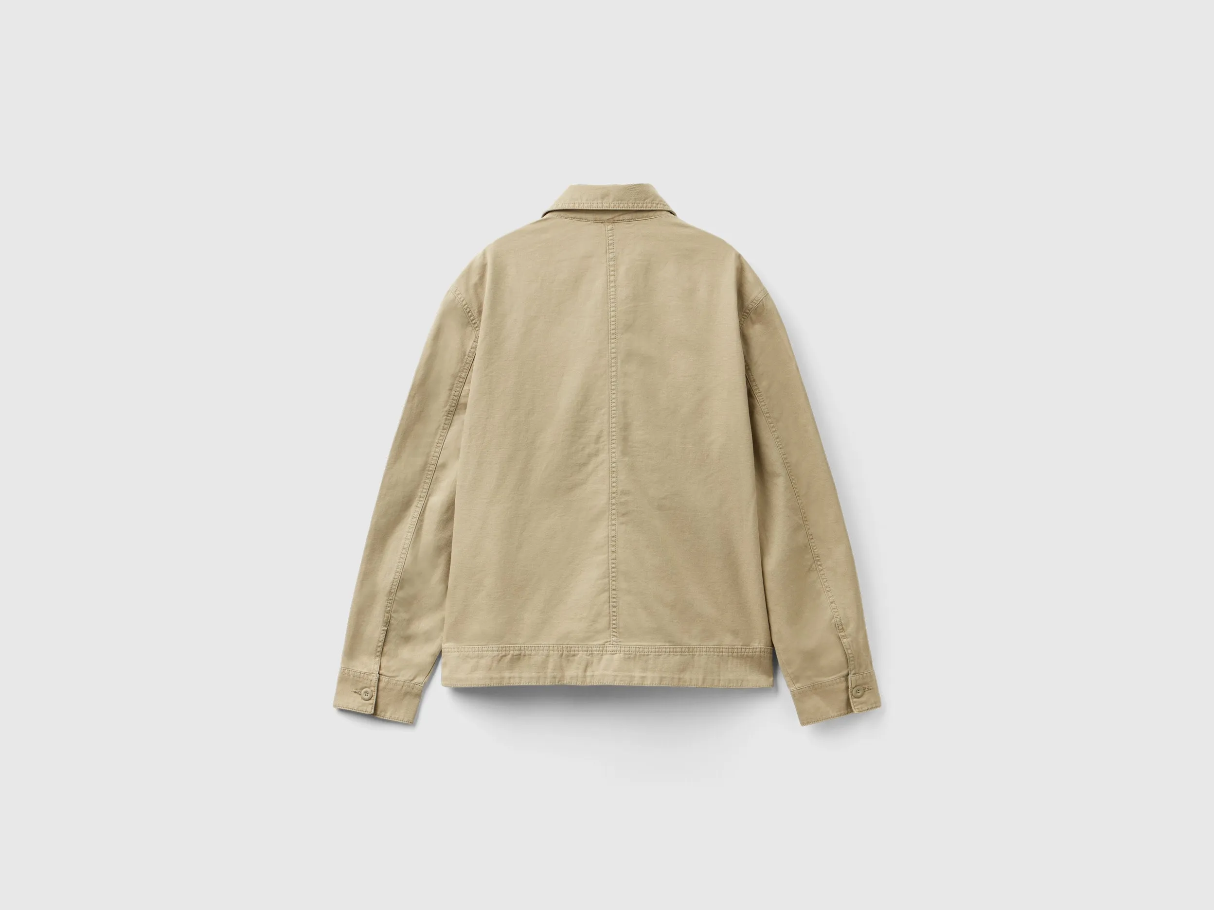 Regular Fit Solid Jacket