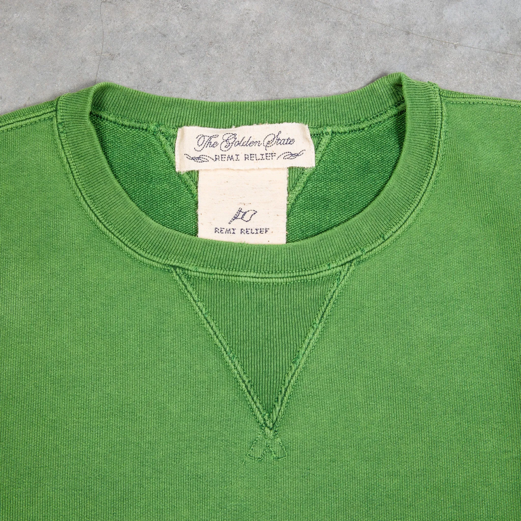 Remi Relief Special Finish Crew Neck Green