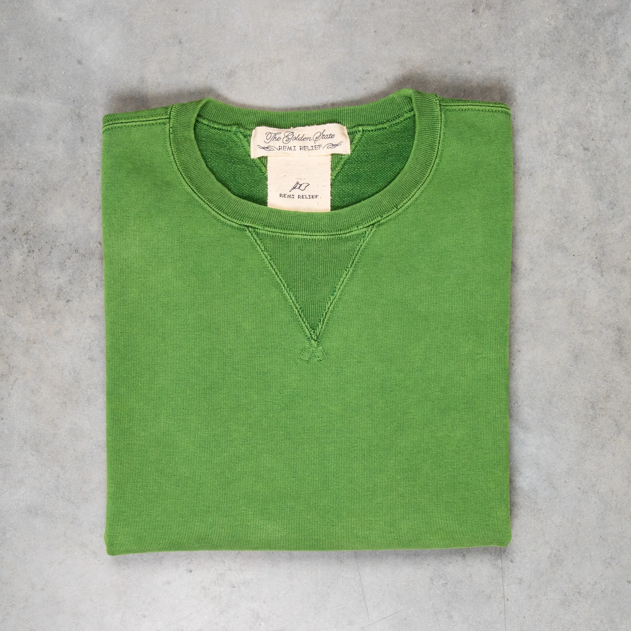 Remi Relief Special Finish Crew Neck Green