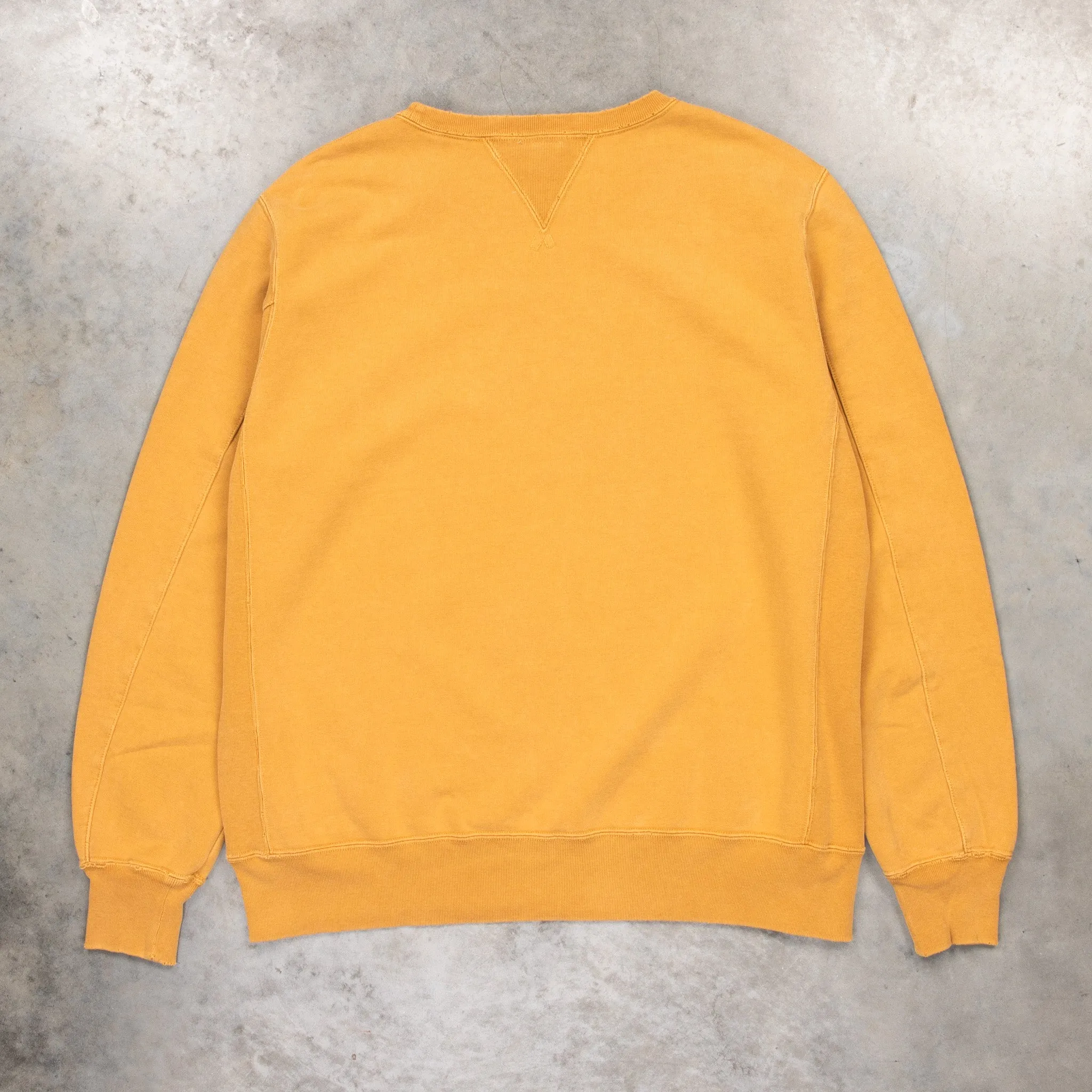 Remi Relief Special Finish Sweat Crew Neck Golden Brown