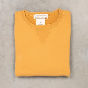 Remi Relief Special Finish Sweat Crew Neck Golden Brown