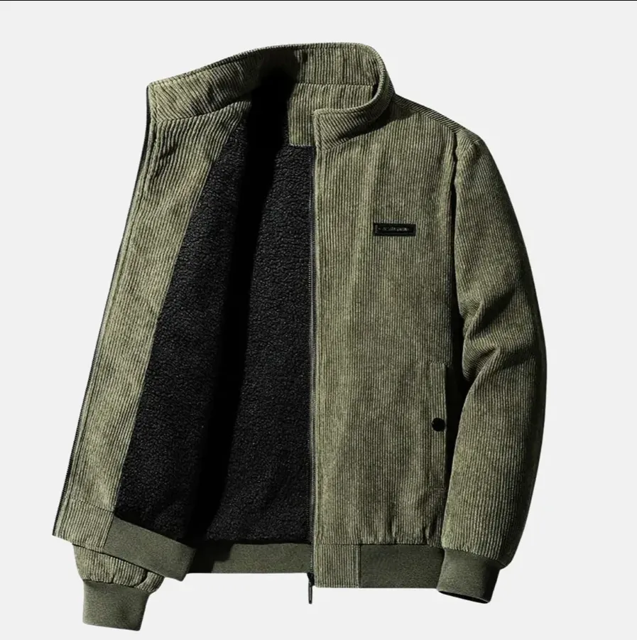 Retro corduroy jacket for men | casual and versatile