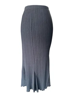 Ribbed Flair Skirt