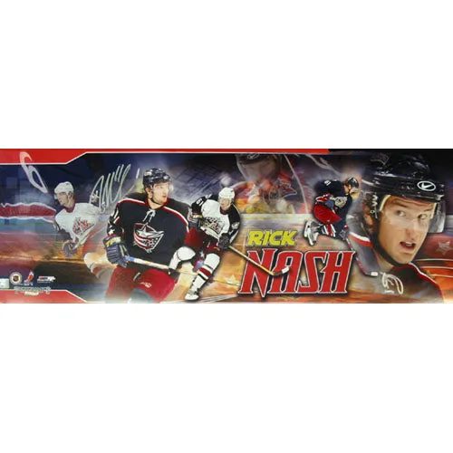 Rick Nash Autographed 12X36 Panoramic Photo
