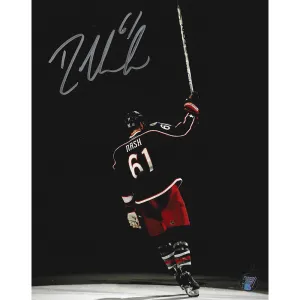 Rick Nash Autographed Columbus Blue Jackets 8X10 Photo (Spotlight)