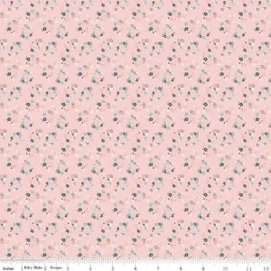 Riley Blake -  Abbie - Daisy - Pink