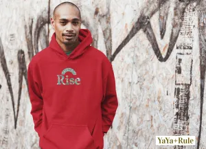 Rise African Print Unisex Hoodie