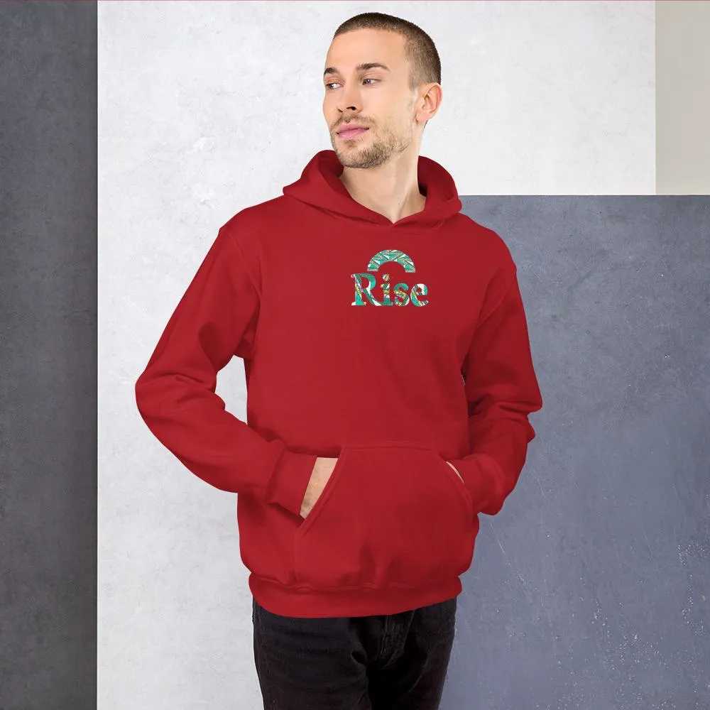 Rise African Print Unisex Hoodie