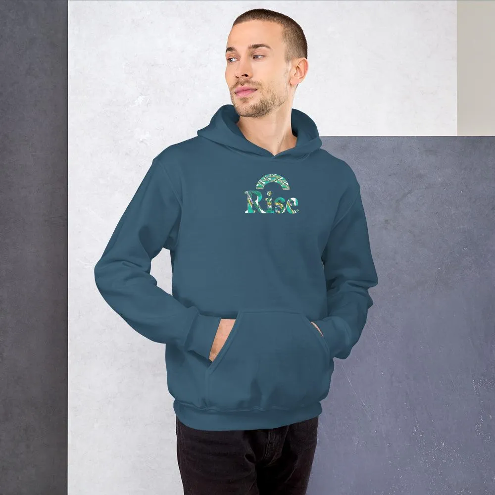 Rise African Print Unisex Hoodie