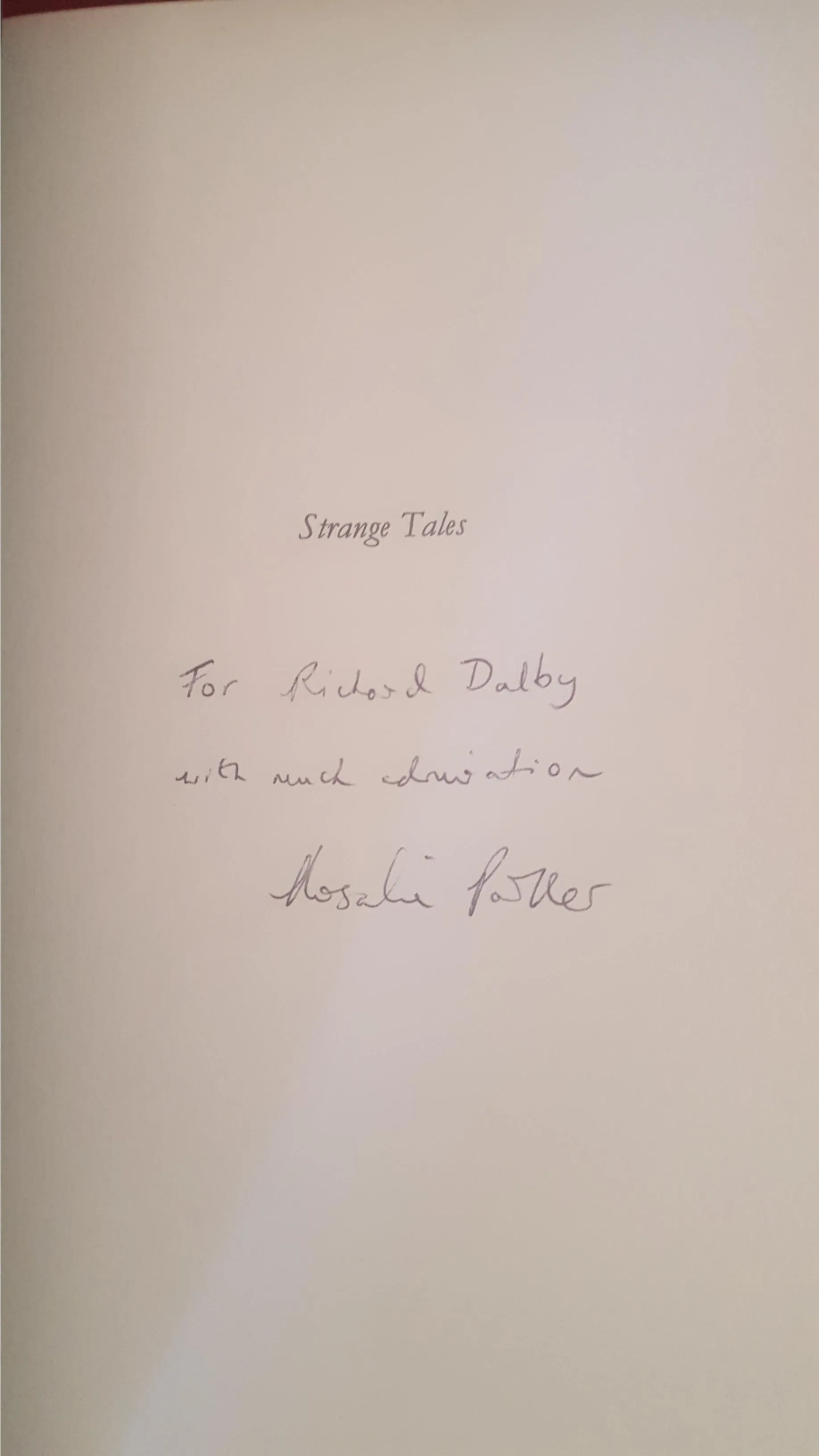 Rosalie Parker - Strange Tales I, II & III, Tartarus Press, 2004,  All 3 copies signed