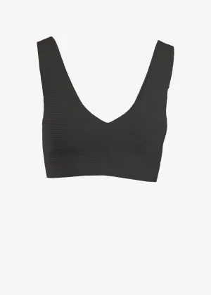 ROSE BRALETTE TOP - SLATE GREY