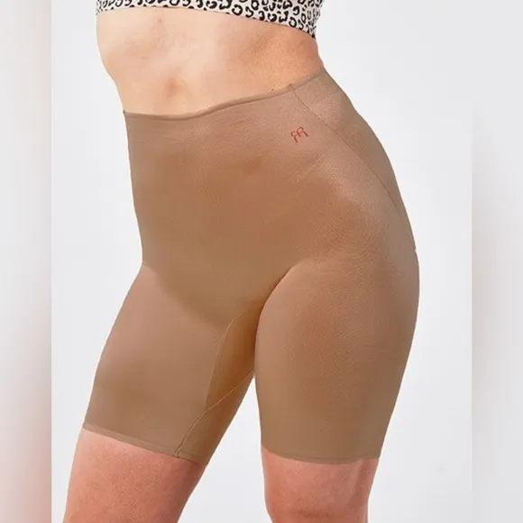 Ruby Ribbon | On the Waist Thigh Slimmer, in Black, #3030