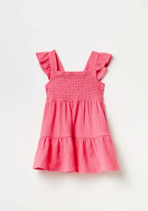 Ruffle Detailed Dress - Pink