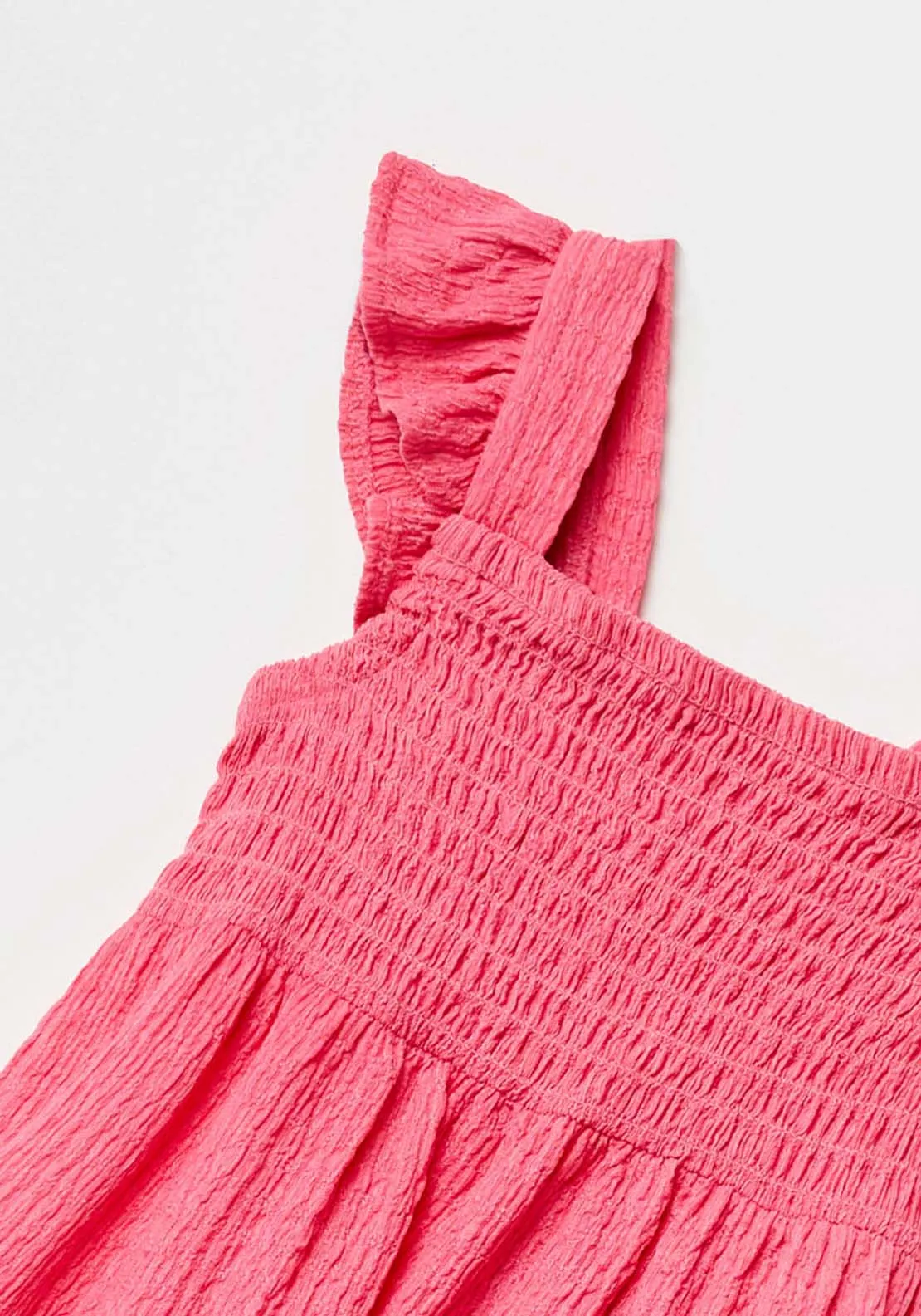 Ruffle Detailed Dress - Pink