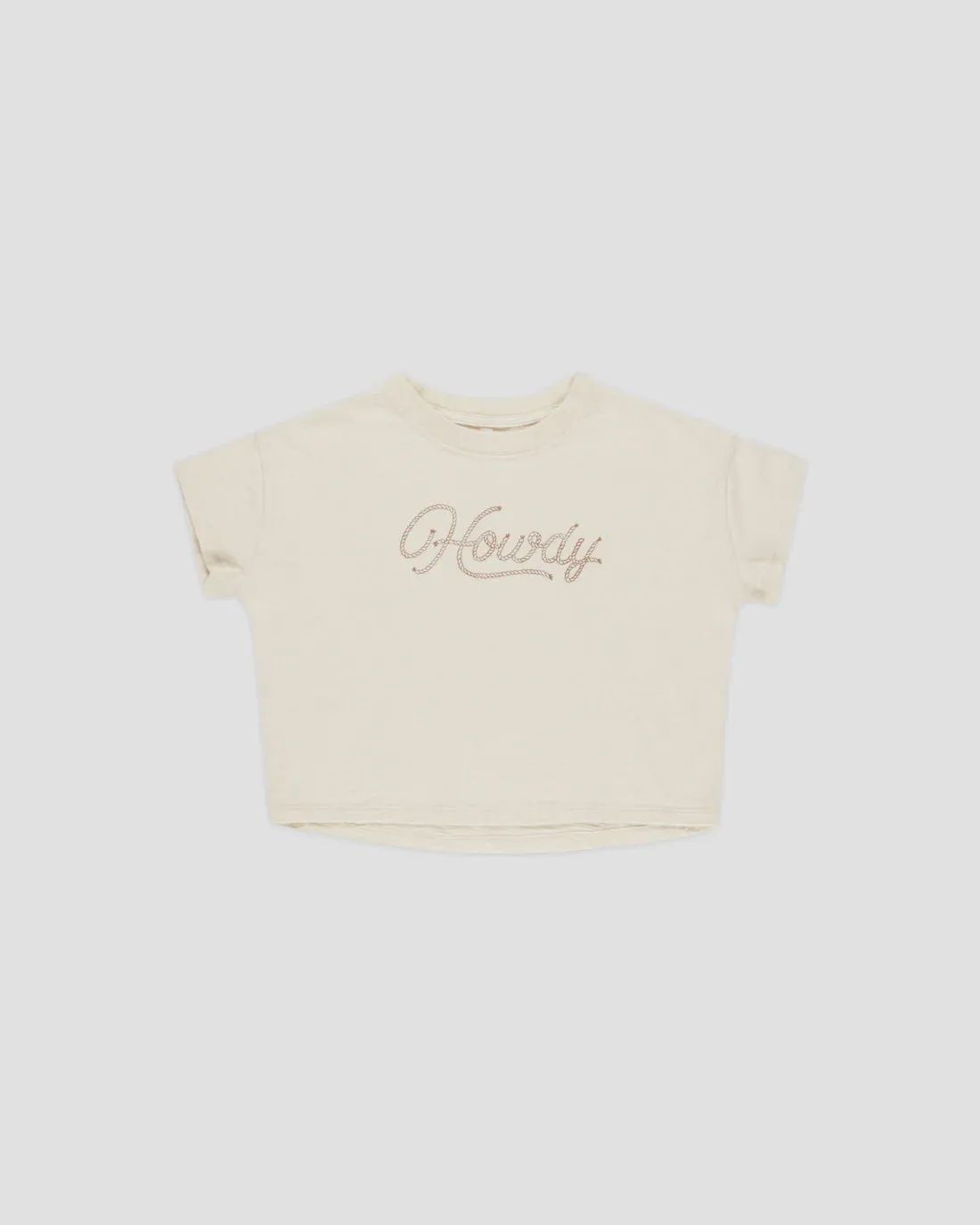 Rylee & Cru - Boxy Tee - Howdy