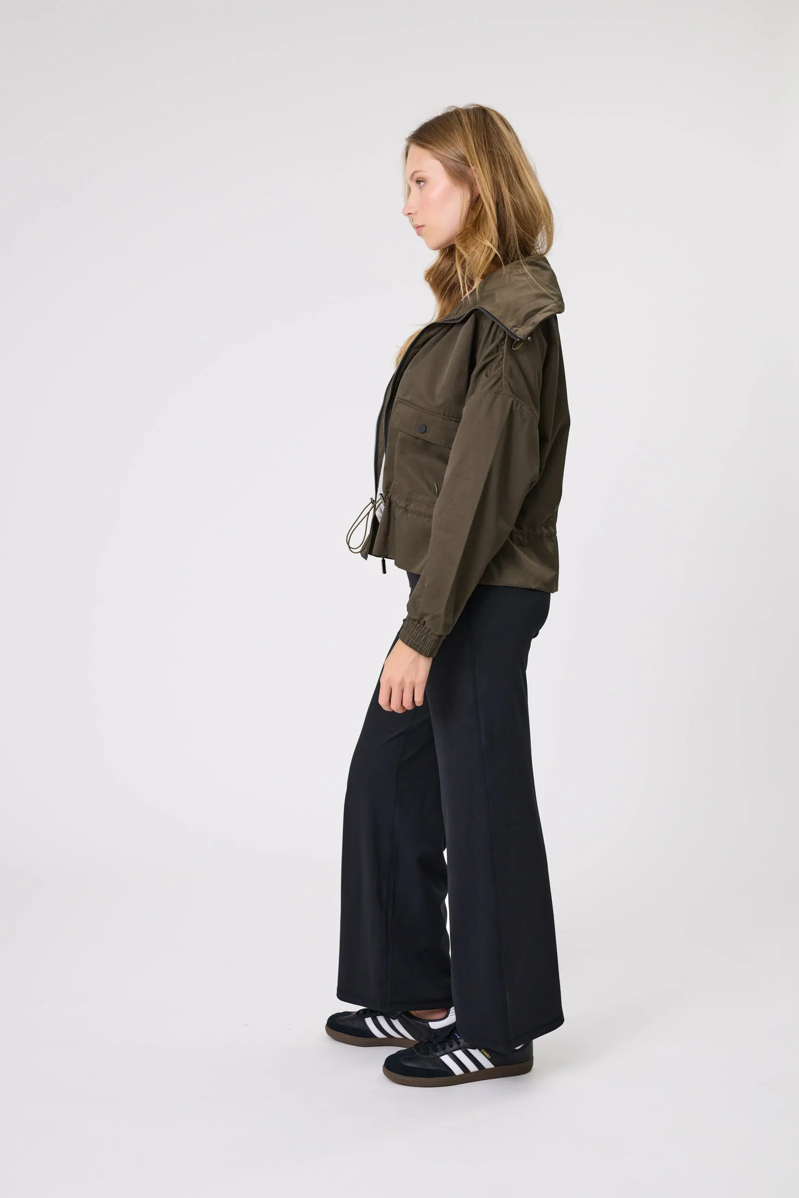 Sahara Utility Jacket - Dark Olive