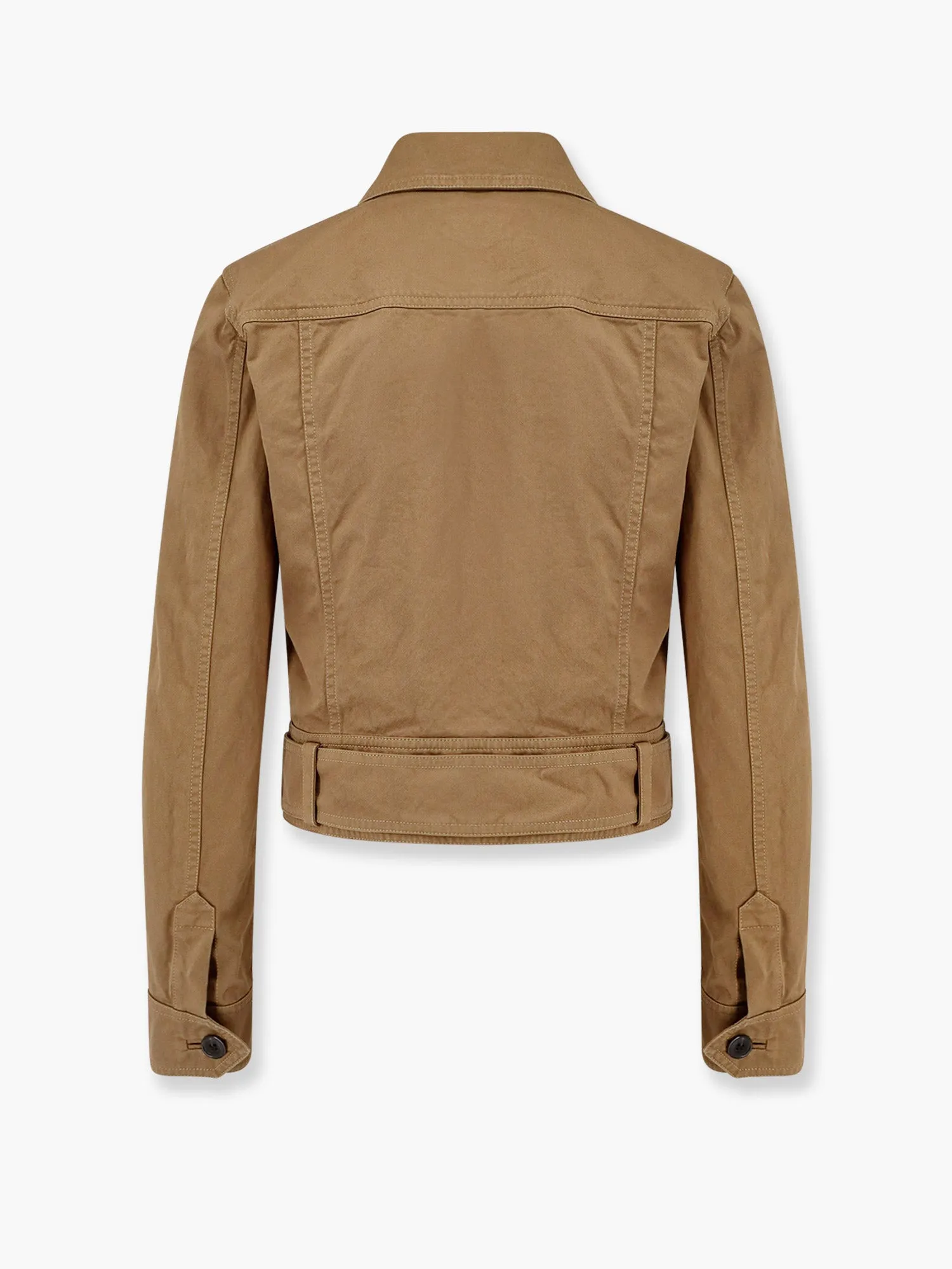 Saint Laurent Certified Cotton Cropped Jacket