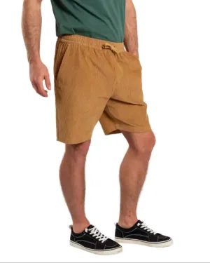 Saltrock Mens Meddon Cord Shorts Brown