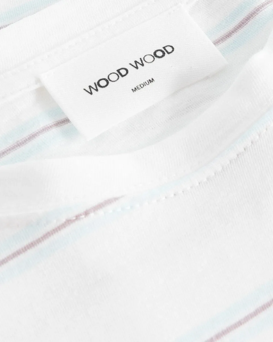 Sami Stripe T-shirt - White Stripes