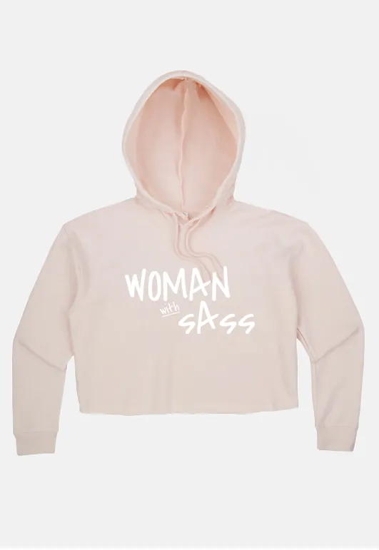 Sassy Woman cropped hoodie