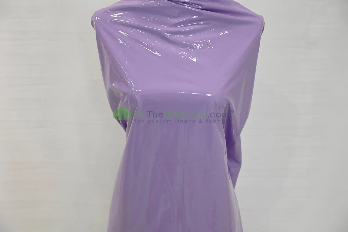 Shiny Patent Vinyl | Flexible Stretch - 94% Polyester, 6% Spandex | 60" Wide