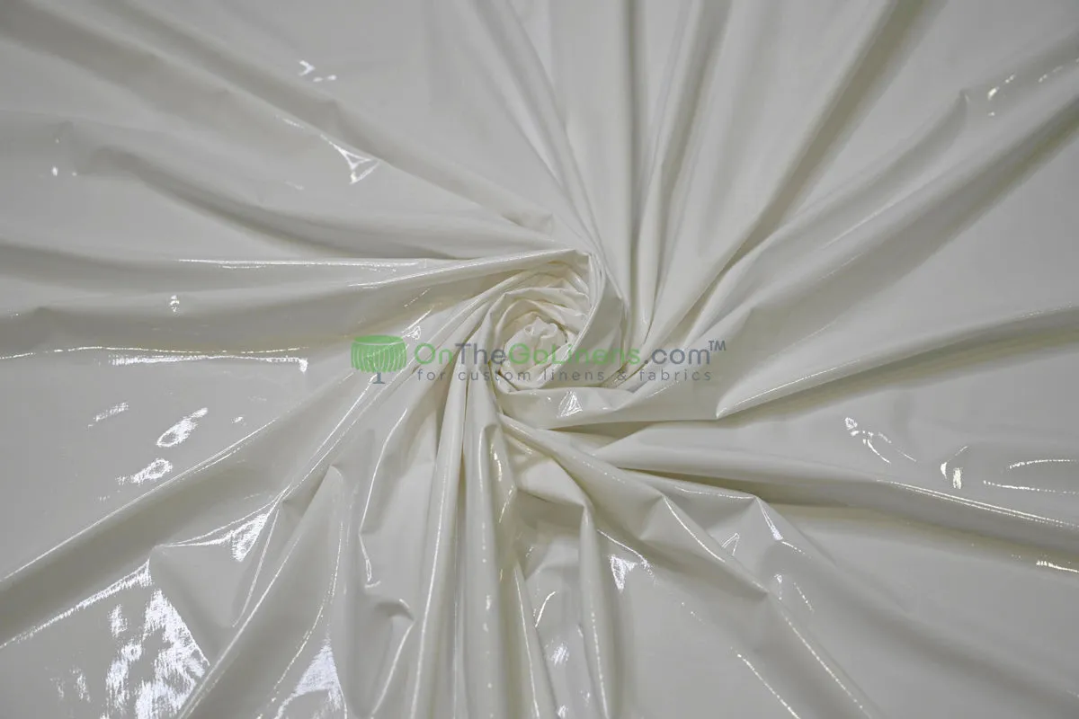 Shiny Patent Vinyl | Flexible Stretch - 94% Polyester, 6% Spandex | 60" Wide