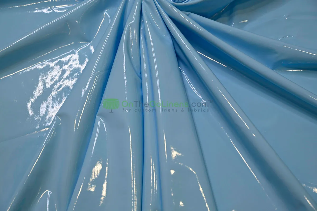 Shiny Patent Vinyl | Flexible Stretch - 94% Polyester, 6% Spandex | 60" Wide