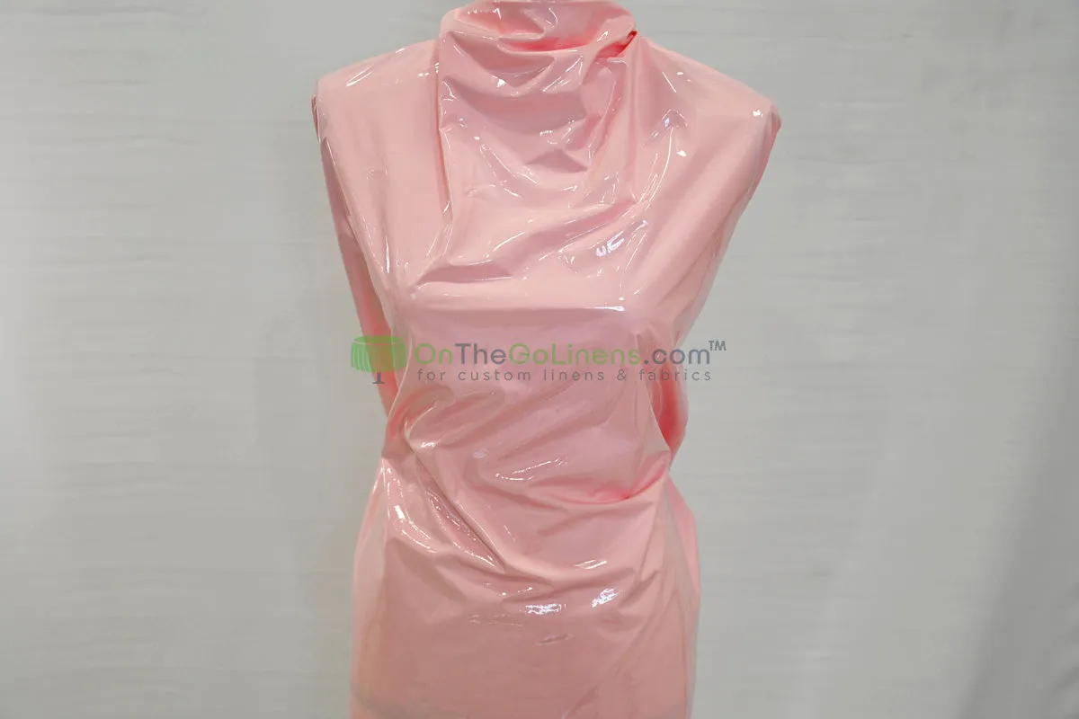 Shiny Patent Vinyl | Flexible Stretch - 94% Polyester, 6% Spandex | 60" Wide