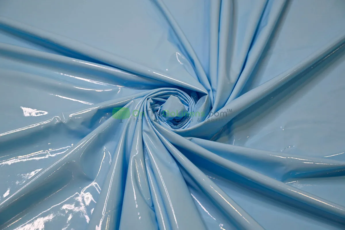 Shiny Patent Vinyl | Flexible Stretch - 94% Polyester, 6% Spandex | 60" Wide