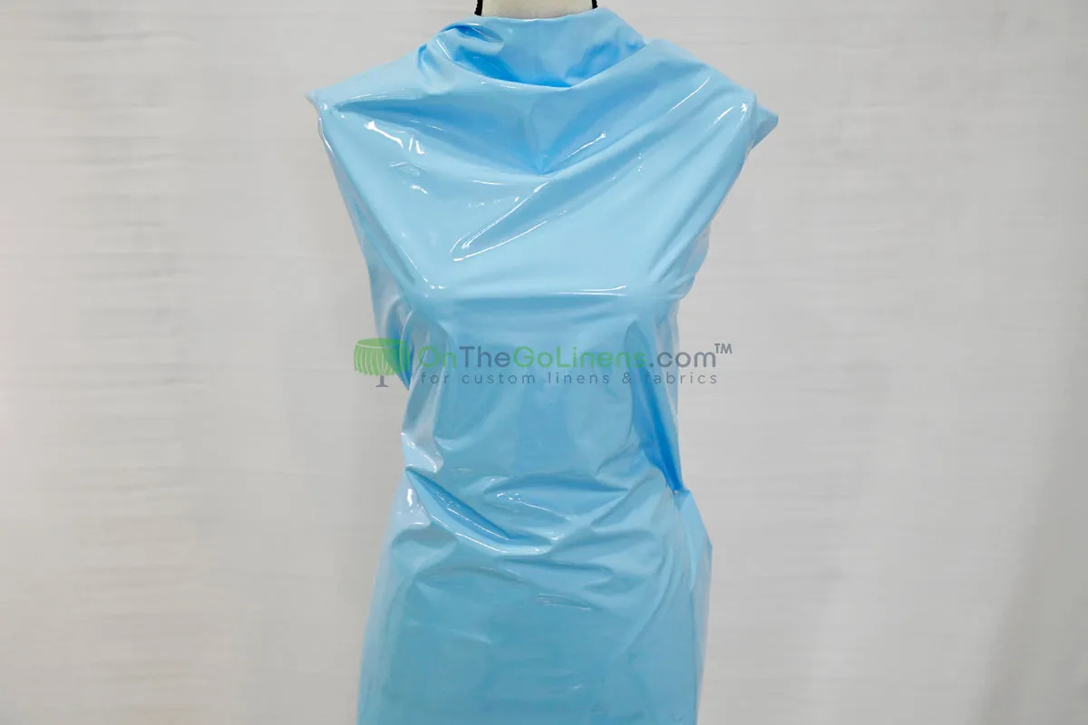 Shiny Patent Vinyl | Flexible Stretch - 94% Polyester, 6% Spandex | 60" Wide