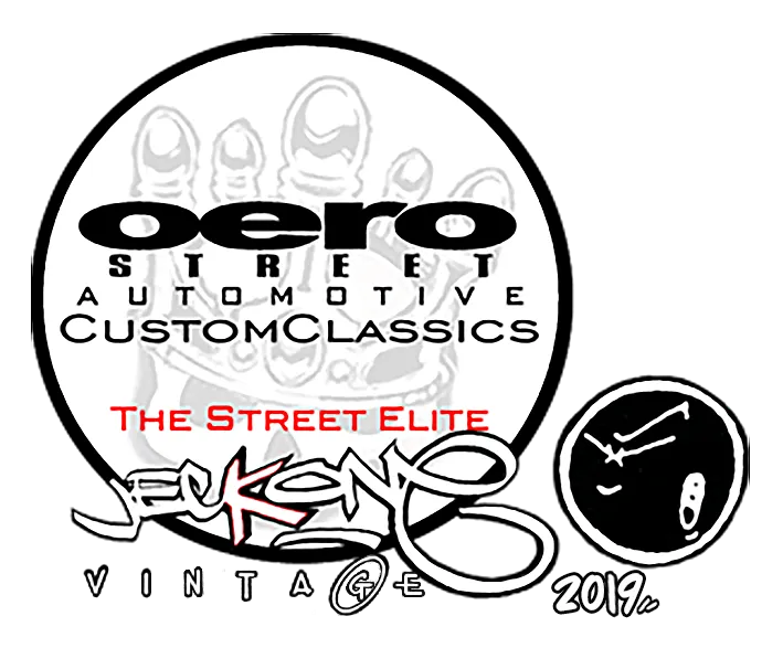 SHORT SLEEVE TEE SHIRT (uniSex) : OLD HARLEM 2019 (JECKONE X oeroSTREETautomotive Custom Classics)