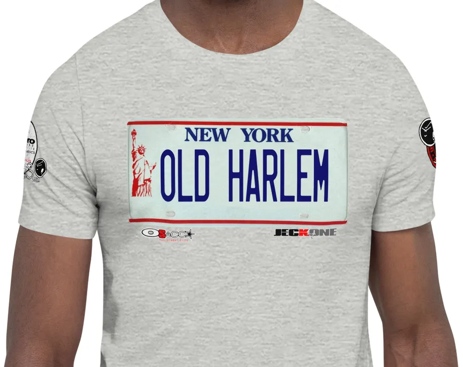 SHORT SLEEVE TEE SHIRT (uniSex) : OLD HARLEM 2019 (JECKONE X oeroSTREETautomotive Custom Classics)